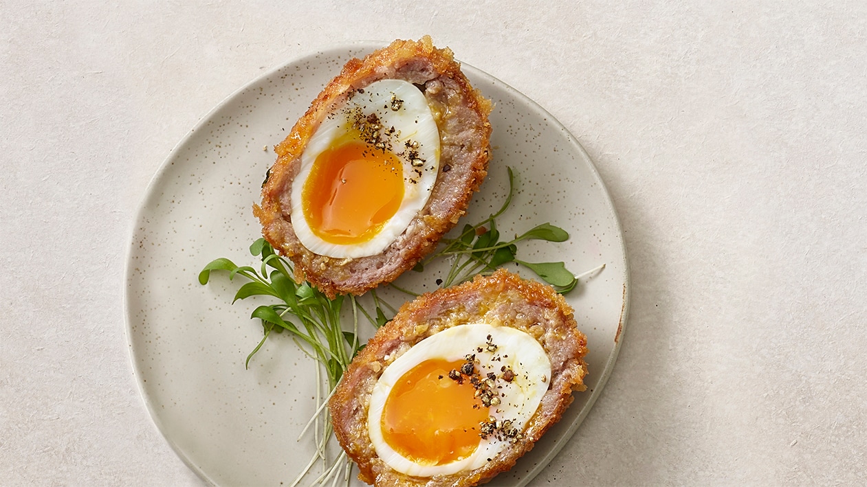 Knusprig frittierte Eier mit Kresse – Rezepte