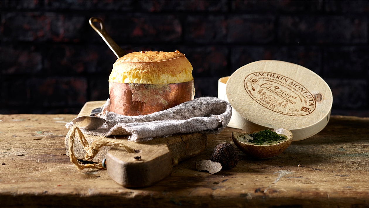 Käse-Soufflé mit Trüffel – Rezepte