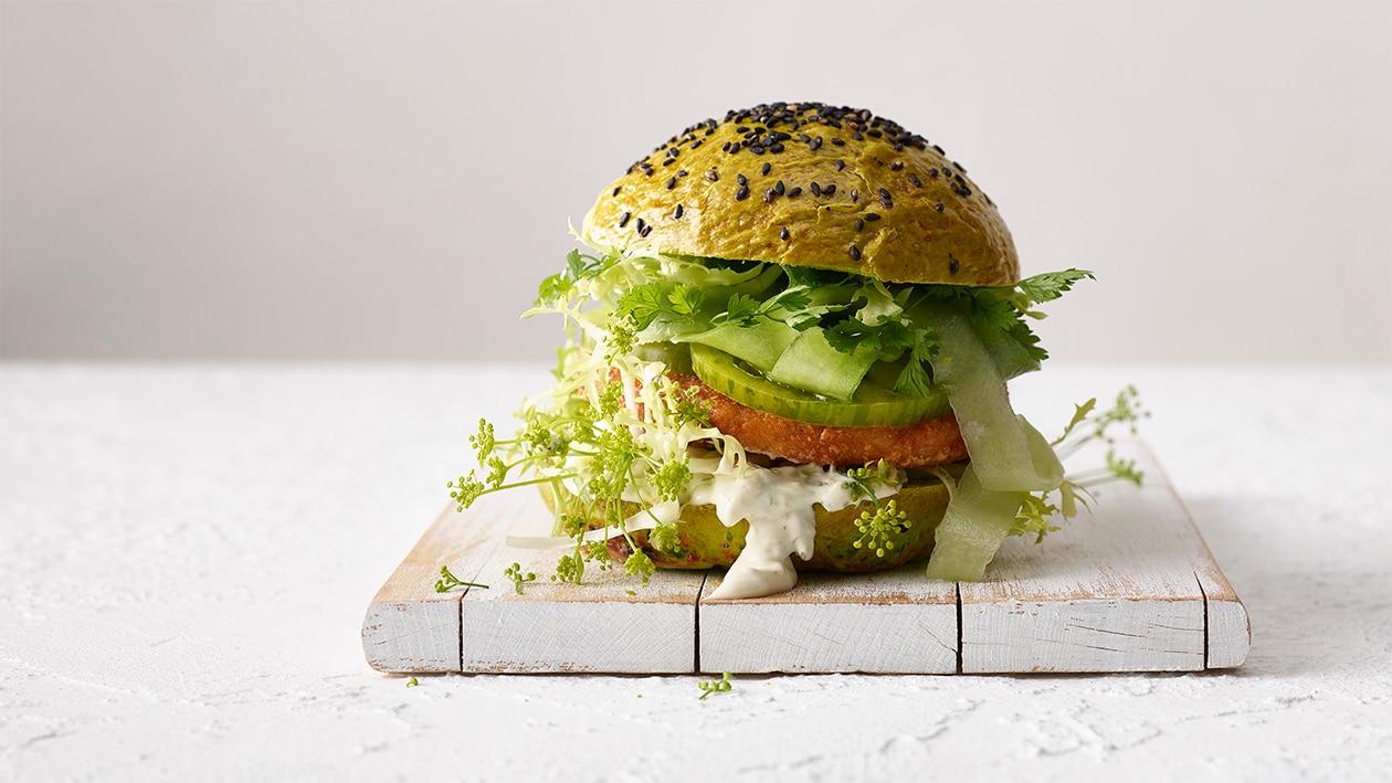 NoChicken Burger mit Tzatziki – Rezepte